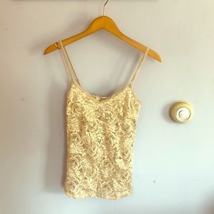 Lace tank top